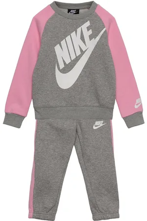 Nike Nkn Over D Futura Crew Set Sport Sweatsuits Multi/patterned