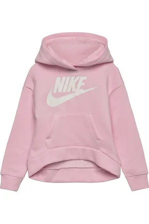 Nike Nkg Club Fleece High Low Po / Nkg Club Fleece High Low Po Sport Sweat-shirts & Hoodies Hoodies Pink