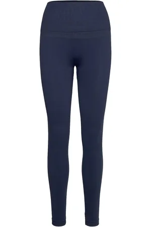 Famme Bar Tights Sport Running-training Tights Blue
