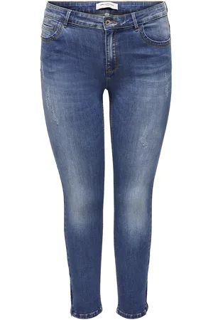 ONLY Carkarla Reg Ank Sk Jeans Bj11336 Noos Bottoms Jeans Skinny Blue