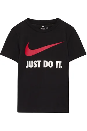 Nike Te-S/S Tee Sport T-shirts Short-sleeved Black