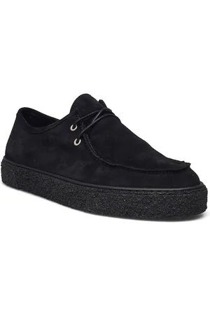 Bianco Biachad Loafer Suede Loaferit Matalat Kengät Black