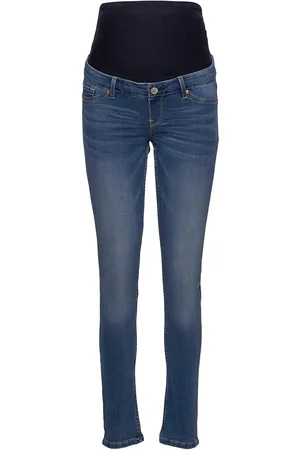 Lindex Trs Denim Mom Tova Soft Blue Bottoms Jeans Slim Blue