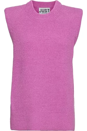 Just Female Mighty Vest Pink