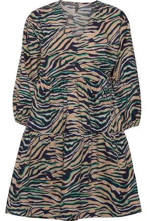 Culture Curusha Wrap Dress Patterned