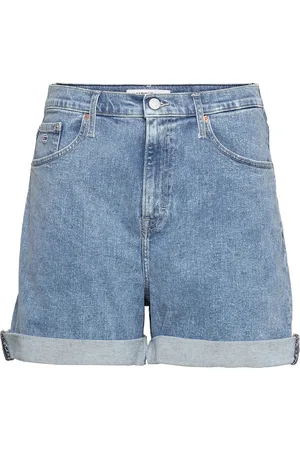 Tommy Hilfiger Plus Crv Mom Short Blue