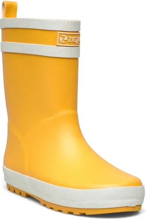 ZigZag Hurricane Kids Rubber Boot Yellow