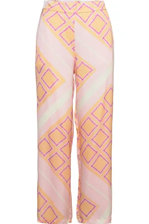 Coster Copenhagen Wide Pants In - S Patterned