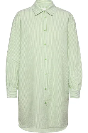 My Essential Wardrobe Frejamw Long Shirt Green