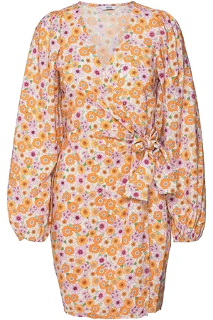 Envii Enrobyn Ls V-N Dress Aop 6891 Patterned
