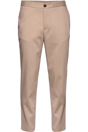 SELECTED Slhslimtape-Dann Flex Ank Pants Beige