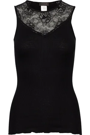 Rosemunde Silk Top Regular W/ Lace
