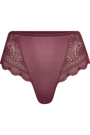 Schiesser Highwaist-String Purple