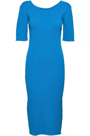 Just Female Naiset Mekot - Fresh Dress Blue