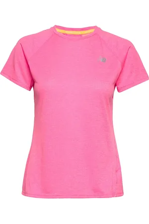 New Balance Impact Run Short Sleeve Pink