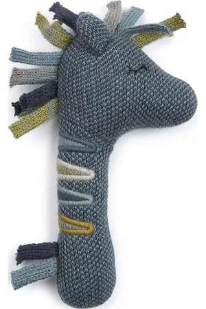 Smallstuff Maracas, Zebra, Knitted Patterned