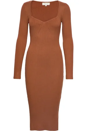 By Malina Tulip Dress Brown