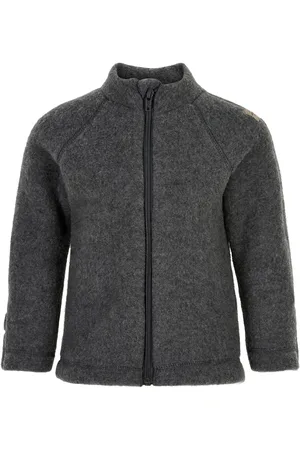 Mikk-Line Wool Baby Jacket Grey