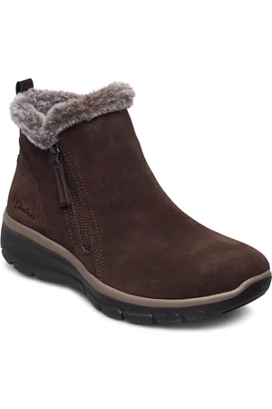 Skechers Easy Going-High Zip Brown