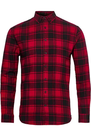Denim Project Check Shirt Red