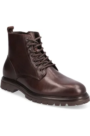 Bianco Biagil Lace Up Boot Soft Texas Brown