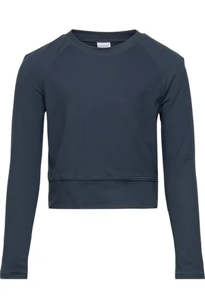Lindex Top Active Wear Cropped Blue