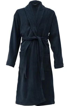 Høie of Scandinavia Herkules Terry Velour Robe Black