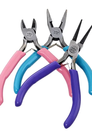 me&my BOX Jewelry Tools, 3 Pliers, 1 Set Patterned