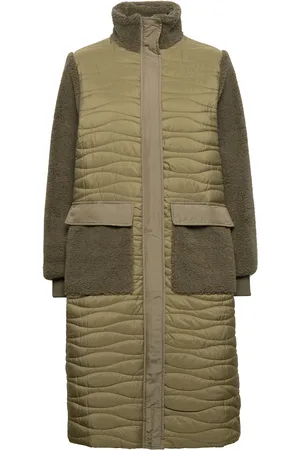 SELECTED Slfpolly Coat W Green