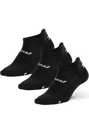2XU Ankle Socks 3 Pack Black