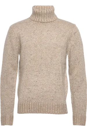 Revolution High-Neck Sweather Beige