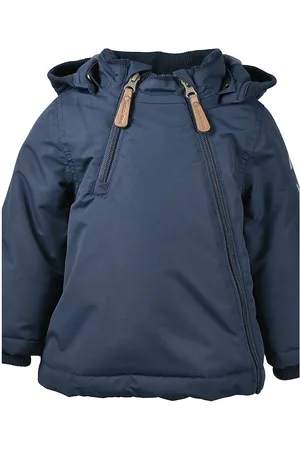 Mikk-Line Nylon Baby Jacket - Solid Blue