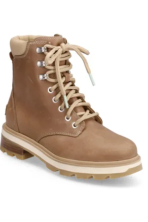 sorel Lennox Lace Stkd Wp Brown