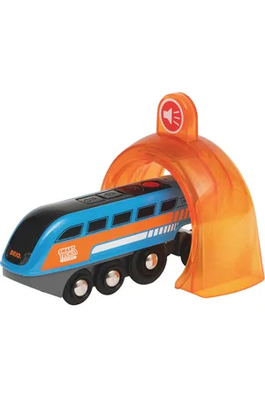 Brio 33971 Smart Tech Sound Lokomotiv Med Lydoptager Patterned