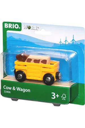 Brio 33406 Kvægvogn Yellow