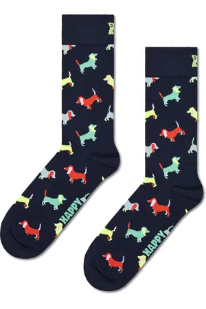 Happy Socks Puppy Love Sock Navy