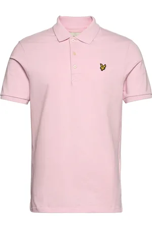 Lyle & Scott Plain Polo Shirt Pink