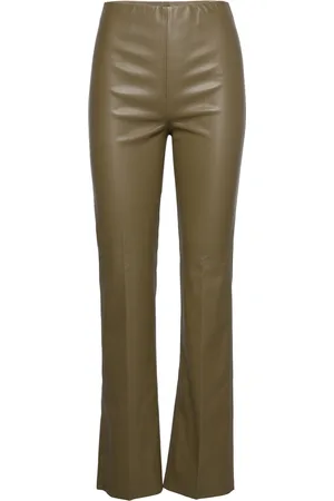 Soaked in Luxury Slkaylee Straight Pants Green