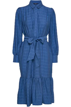 ESPRIT Checked Midi Dress