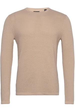 Only & Sons Onspanter Life 12 Struc Crew Knit Beige