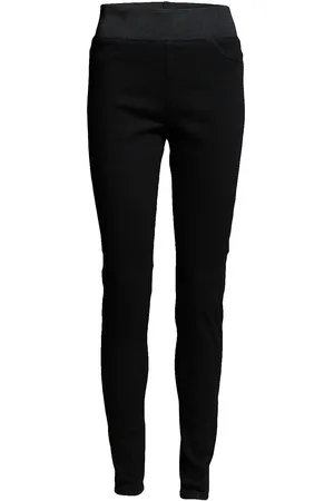 Freequent Pants From Freequent In A Soft Denim. The Pants Have A Simple Silhouette With An