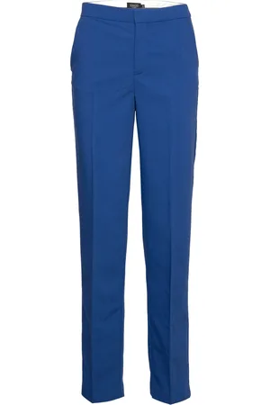 Soaked in Luxury Slhunter Suiting Pants Blue