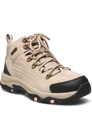 Skechers Womens Relaxed Fit Trego Alpine Trail - Waterproof Beige