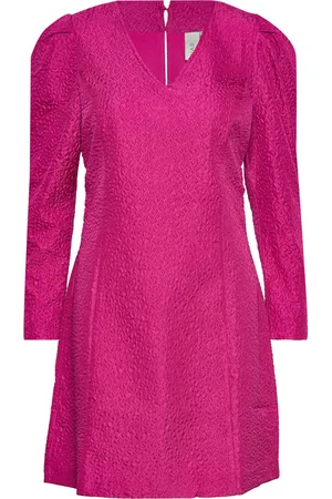 Y.A.S Crinkle 7/8 Dress Purple