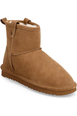 Bianco Biasnow Short Boot Suede Brown