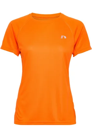 Newline Women Core Running T-Shirt S/S Orange