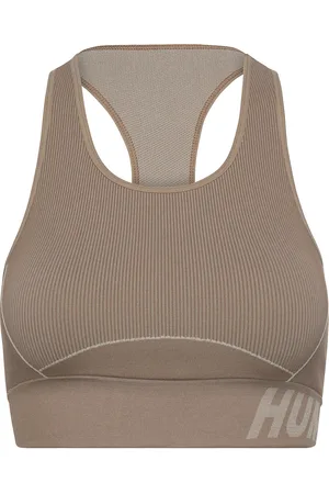 Hummel Hmlte Christel Seamless Sports Top Brown
