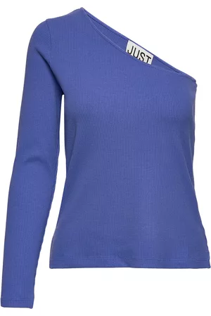 Just Female Puserot - Noble Os Blouse Blue