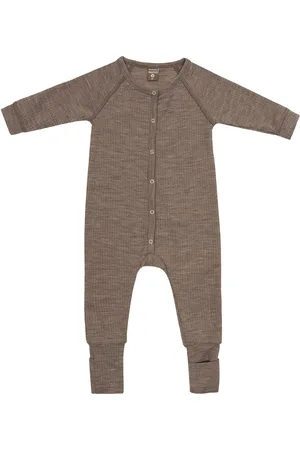 Smallstuff Night Suit, Drop Needle, Merino Wool Beige