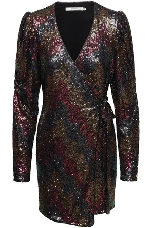 Gestuz Ablinagz Wrap Dress Patterned